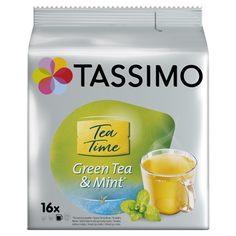 Image de Thé dosettes TASSIMO Thé vert menthe - Compatible TASSIMO
