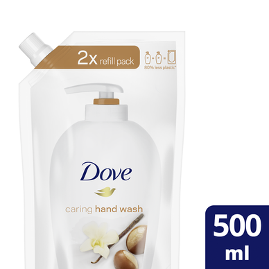 Pack Dove : 3 Recharges Crème Lavante Mains 500ml + 1 Crème De Douche 250ml - Lot Neuf