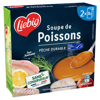 Image de Soupe de poissons aux aromates msc LIEBIG