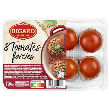 Bigard Tomate Farcie, Bigard, 8 Pièces, 1,2kg