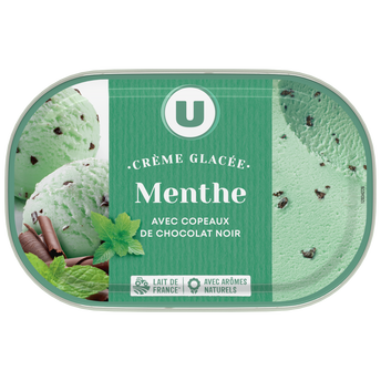 Image de U
Bac crème glacée menthe choco