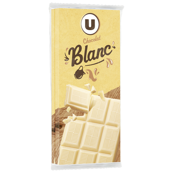 Image de U
Chocolat blanc  2 Tablettes de