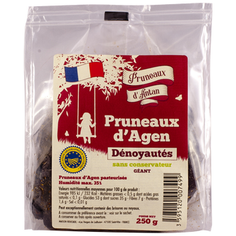Image de Pruneau d'Agen dénoyauté, calibre 33/44 Géant, sachet