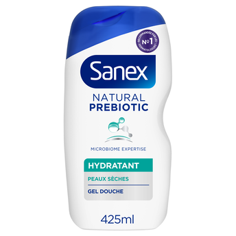 Image de SANEX gel douche natural prebiotic hydration