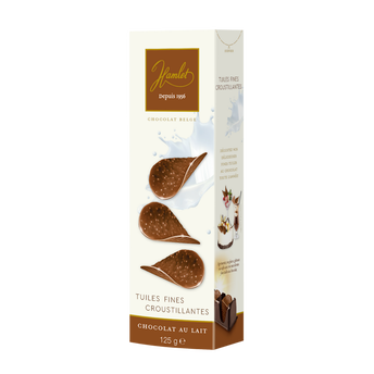 Image de Boite tuiles chocolat au lait HAMLET