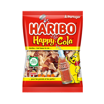 Image de Confiserie happy cola HARIBO, sachet de