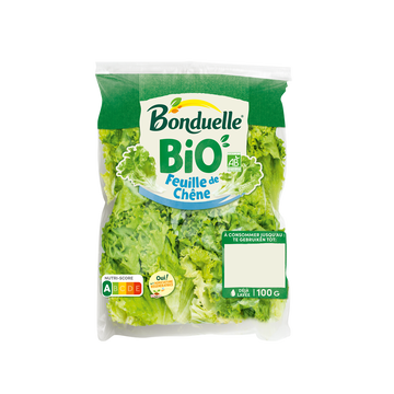 Bonduelle Feuille De Chêne, Bio, Bonduelle, Sachet 100g