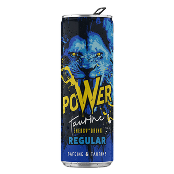 Image de Boisson énergisante energy drink regular POWER TAURINE
