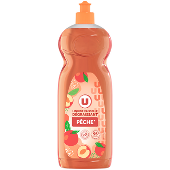 Image de U
Liquide vaisselle velours de pêche flacon de