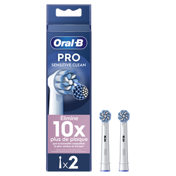 Image de Brossettes pro sensitive clean pour brosse à dents ORAL-B