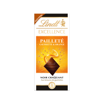 Image de Lindt Tablette de chocolat EXCELLENCE Noir Gaufrette