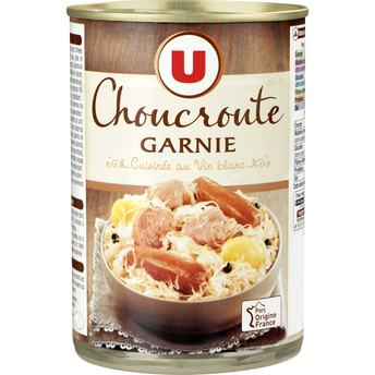 Image de U
Choucroute garnie  boîte de