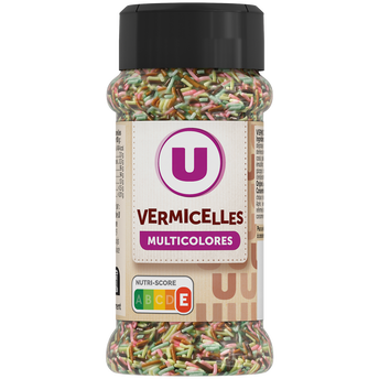 Image de U
Vermicelles multicolores flacon de