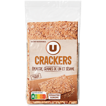 Image de U
Crackers épeautre - paquet de