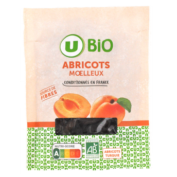 Image de U BIO
Abricots moelleux bio - Sachet