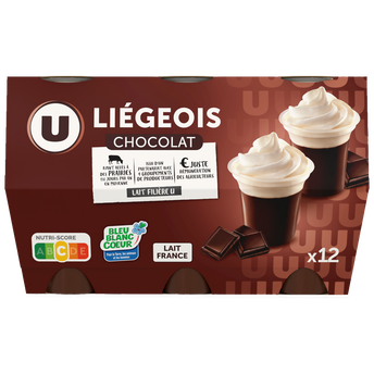 Image de U
Dessert liégeois chocolat et crème fouettée