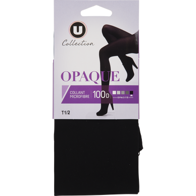 Collant opaque 100 deniers Super U Hyper U U Express www ursesu