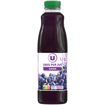 Image de U
Pur jus de raisin rouge Pet
