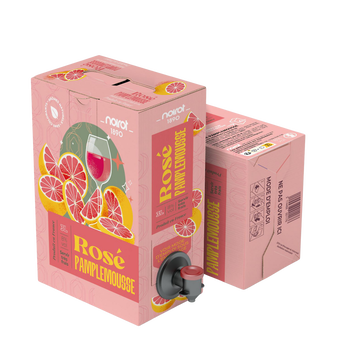 Image de Boisson à base de vin rosé, Noirot rosé pamplemousse - Fontaine à