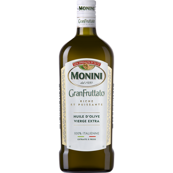Image de Huile d'olive vierge extra granfruttato MONINI, bouteille de