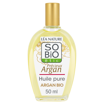 Image de Huile pure argan bio SO BIO flacon