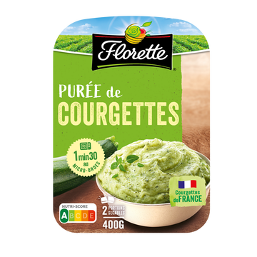 Créaline Purée De Courgettes, Crealine, Barquette 2 X 200g