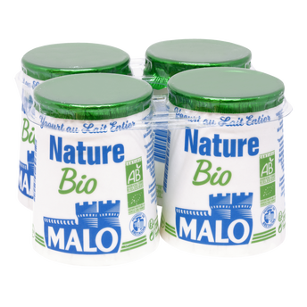 Image de Yaourt nature bio MALO