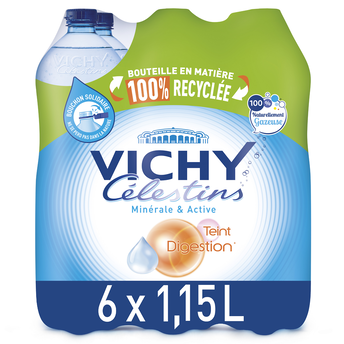 Image de Eau minérale naturelle gazeuse VICHY CELESTINS