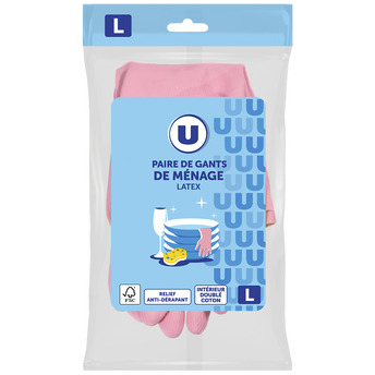 Image de U
Gants de ménage taille