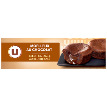 Image de U
Moëlleux aux chocolat et caramel beurre salé paquet de