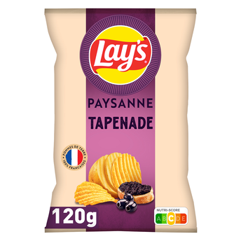 Image de Chips recette paysanne tapenade LAY'S