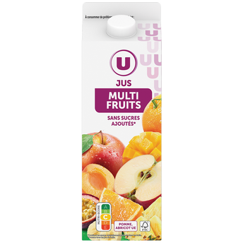 Image de U
Pur jus multifruits  brique de