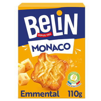Image de Crackers monaco emmental BELIN