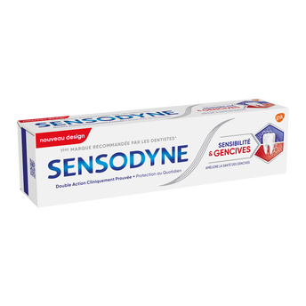 Image de Dentifrice sensibilité & gencives SENSODYNE, tube de