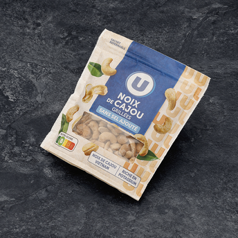 Image de U
Noix cajou grillée sans sel ajouté,sachet