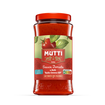 Mutti Sauce Tomates Et Basilic Mutti 400g