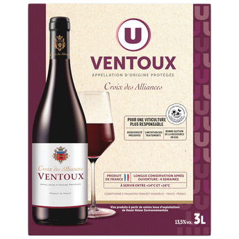 Image de U
Vin Rouge Ventoux AOP, Vin rouge, Le Toulourenc - Fontaine à vin