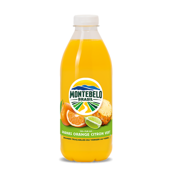 Image de Jus ananas orange citron vert MONTEBELO BRASIL