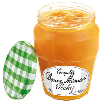 Image de Compote de pêche BONNE MAMAN