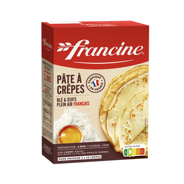 Francine Préparation Pour Pâte À Crêpes Francine, 380g