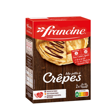 Francine Préparation Pour Pâte À Crêpes Francine, 380g