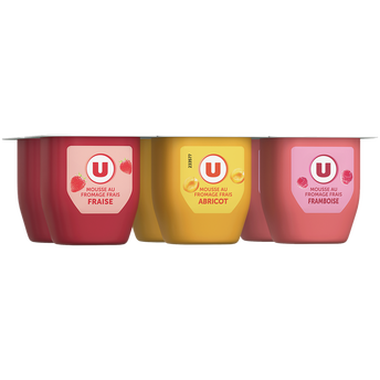Image de U MAT ET LOU
Mousse au fromage frais sucré aux fruits