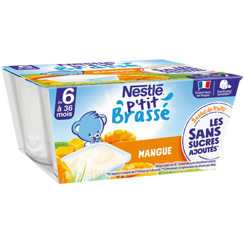 Image de Desserts lactés P'TIT BRASSE SSA Mangue