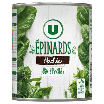Image de U
Epinards hachés - Boîte de