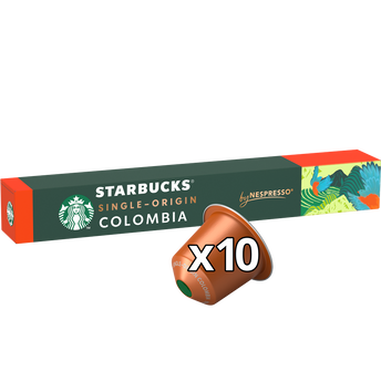 Image de Café capsules STARBUCKS COLOMBIA N°7 - Colombie - compatible NESPRESSO