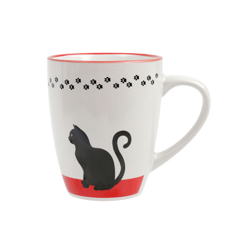 Image de Mug DELYS-BY-VERCERAL Le Chat en grès 10cm 36cl