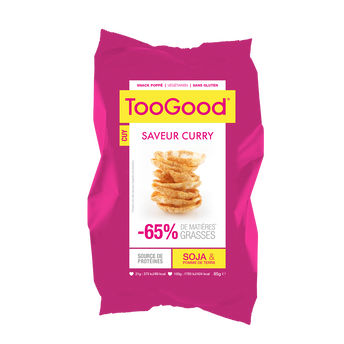 Image de Biscuit apéritif soja curry TOOGOOD, sachet