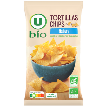 Image de U BIO
Tortillas chips salés