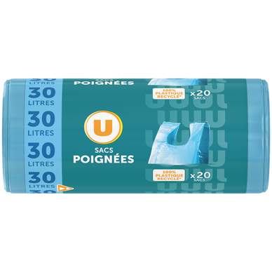 Sac poubelle best sale transparent 30 litres