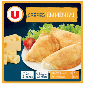 Image de U
Crêpes emmental  10 unités